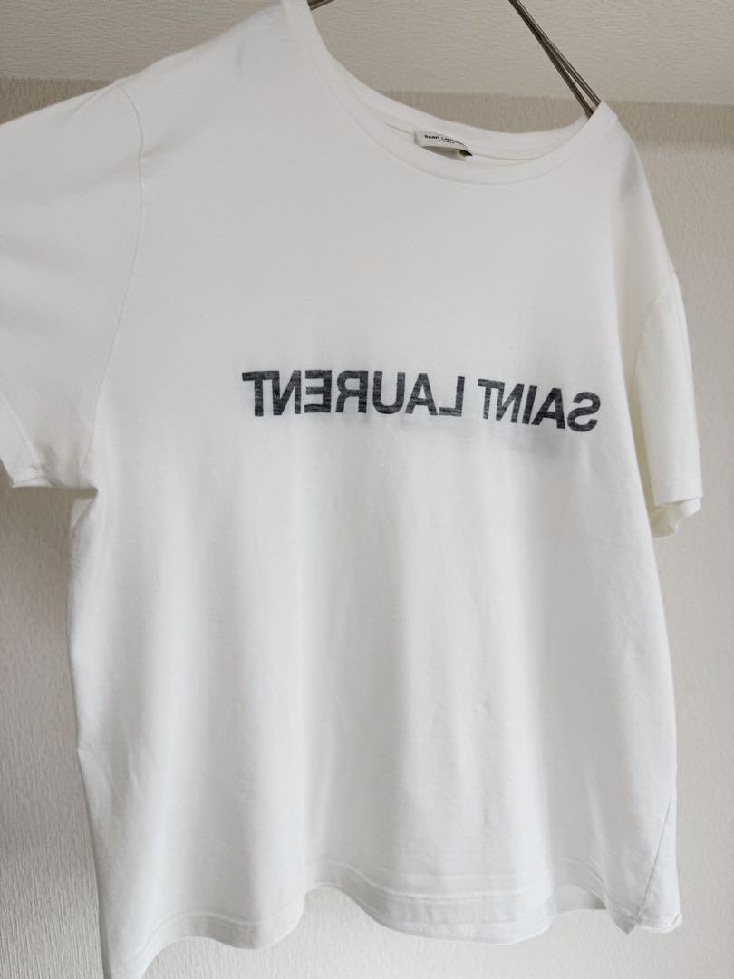 Saint Laurent サンローラン リバースロゴ Tシャツ ｜M｜正規品