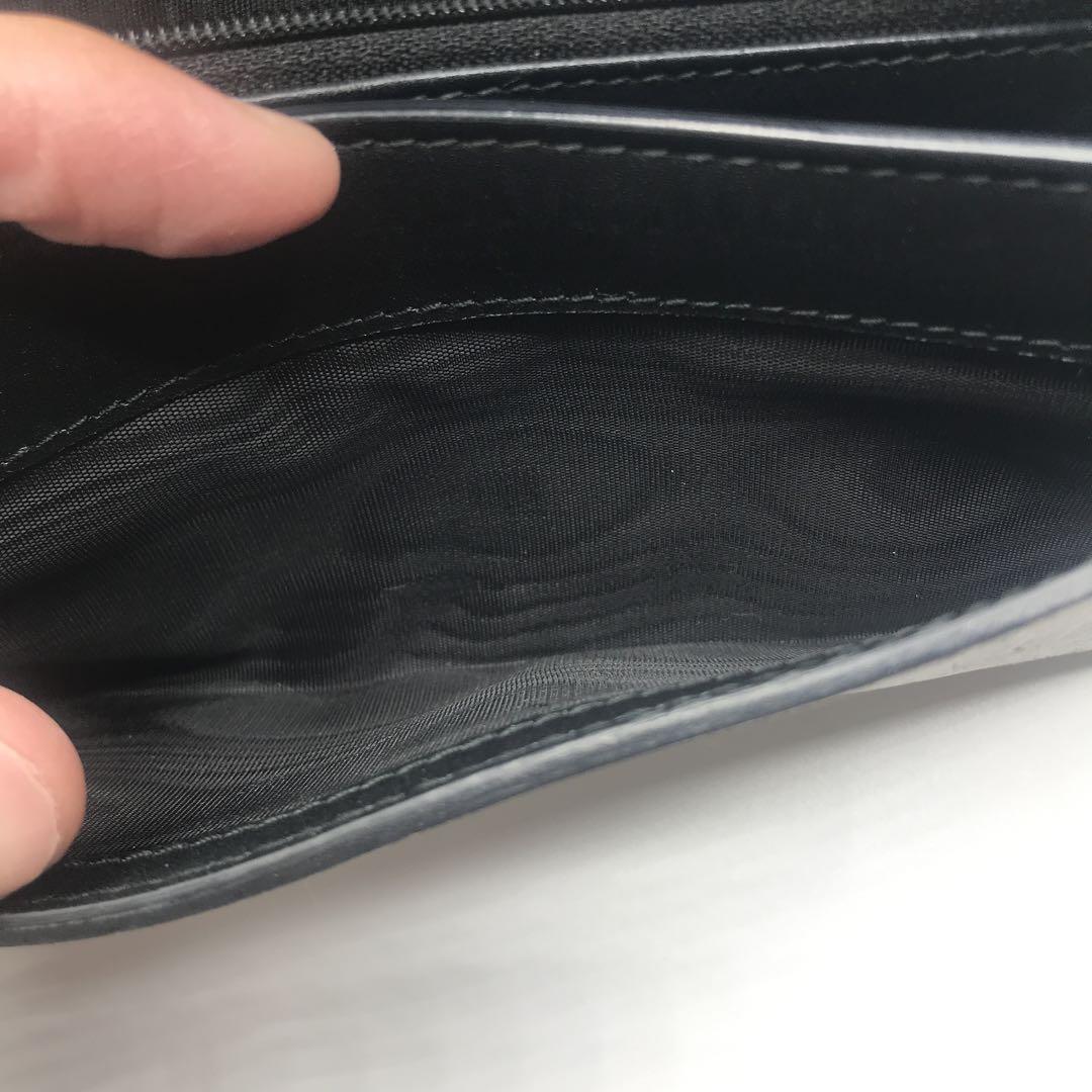 GUCCI グッチ 長財布 メンズ　GG スプリーム レザー　pvc