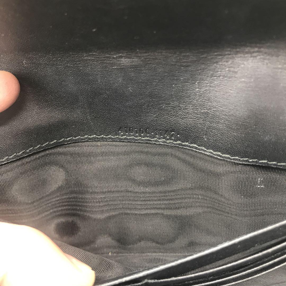 GUCCI グッチ 長財布 メンズ　GG スプリーム レザー　pvc
