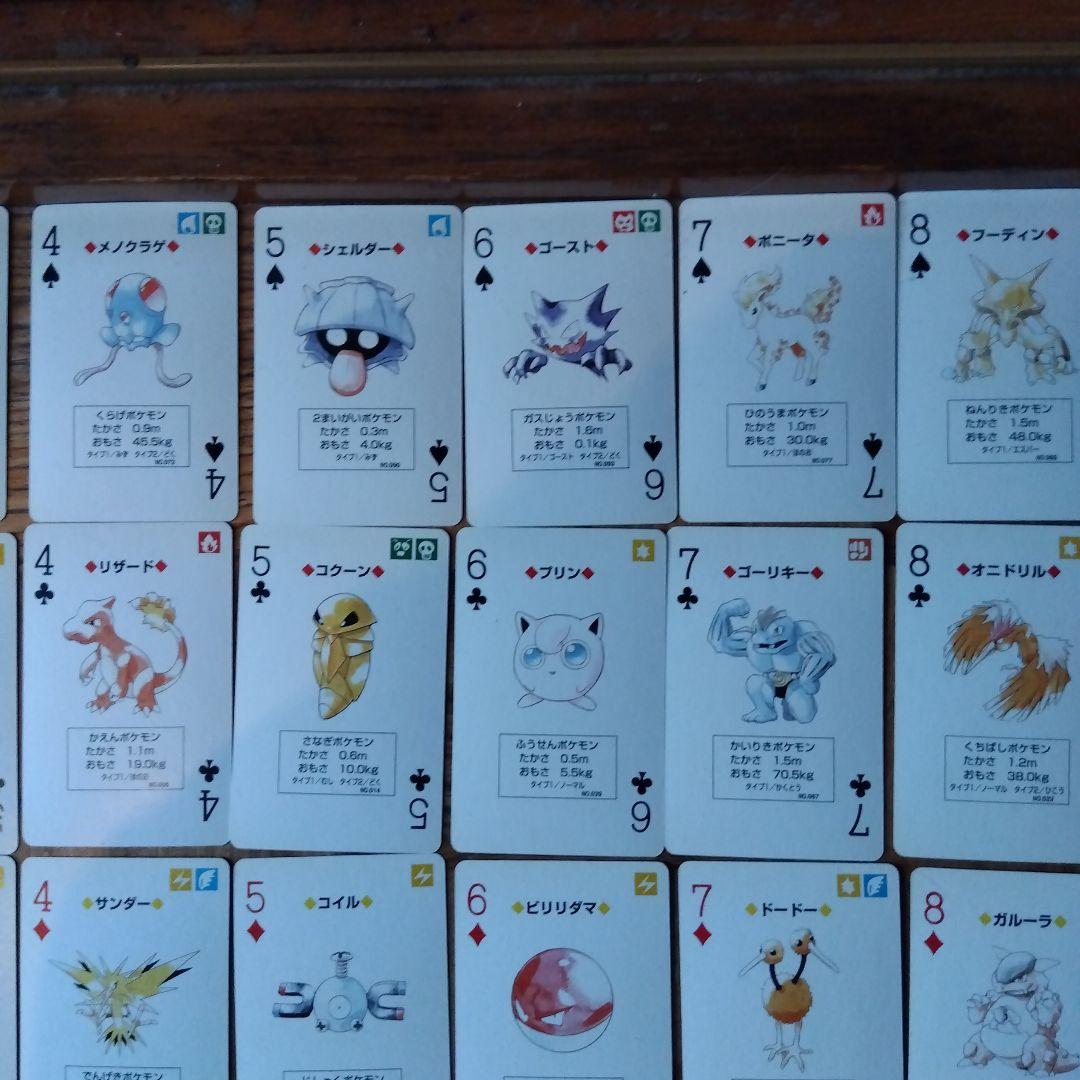 ポケットモンスター25年前のトランプ　ピカチュウバージョン　未使用品