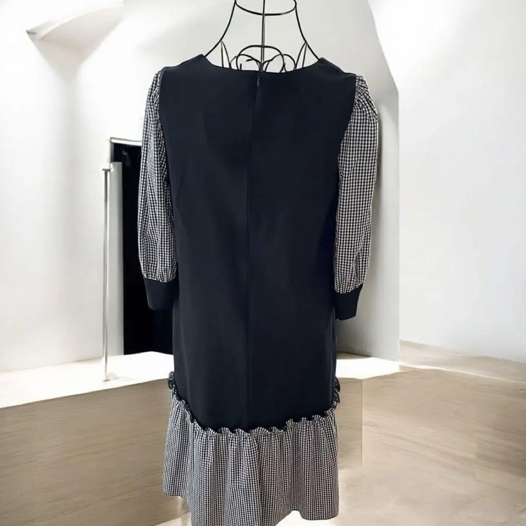 美品✨M'S GRACY エムズグレイシー ギンガム ワンピース 40 2023