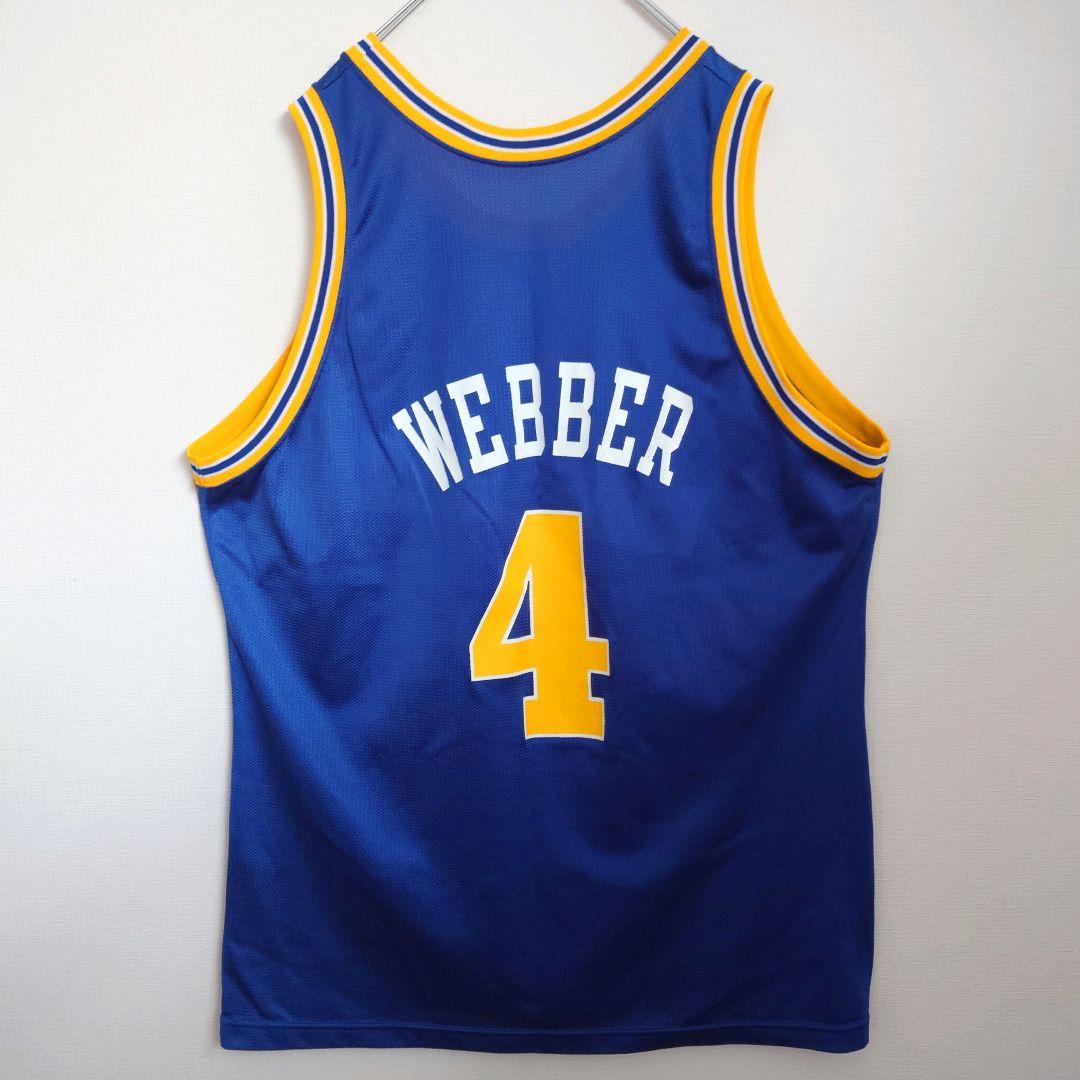 古着 NBA Champion クリスウェバー ウォーリアーズ ユニフォーム