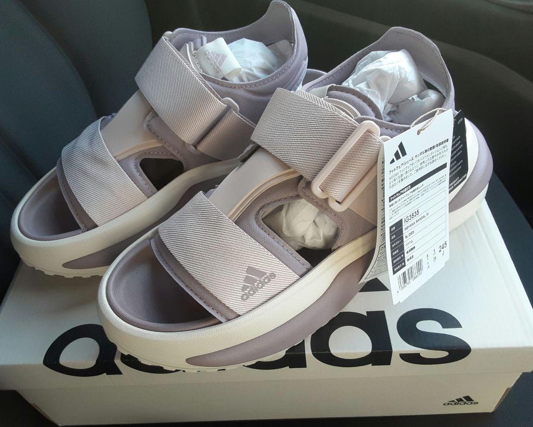 adidas アディダス メハナサンダル パープル IG3535