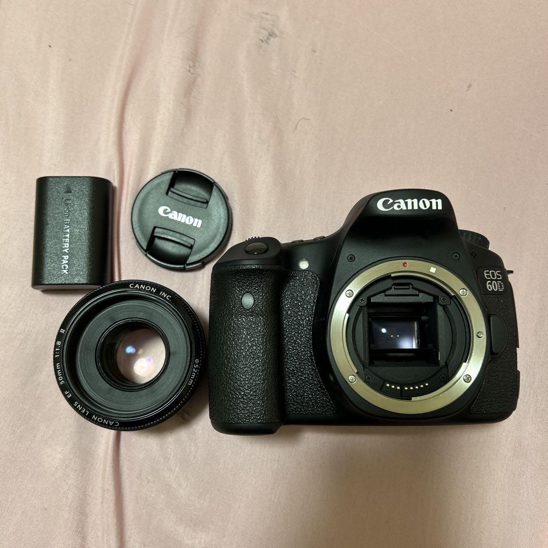 Canon EOS 60D レンズ付き - メルカリ Canon EOS 60D レンズ付き - メルカリ