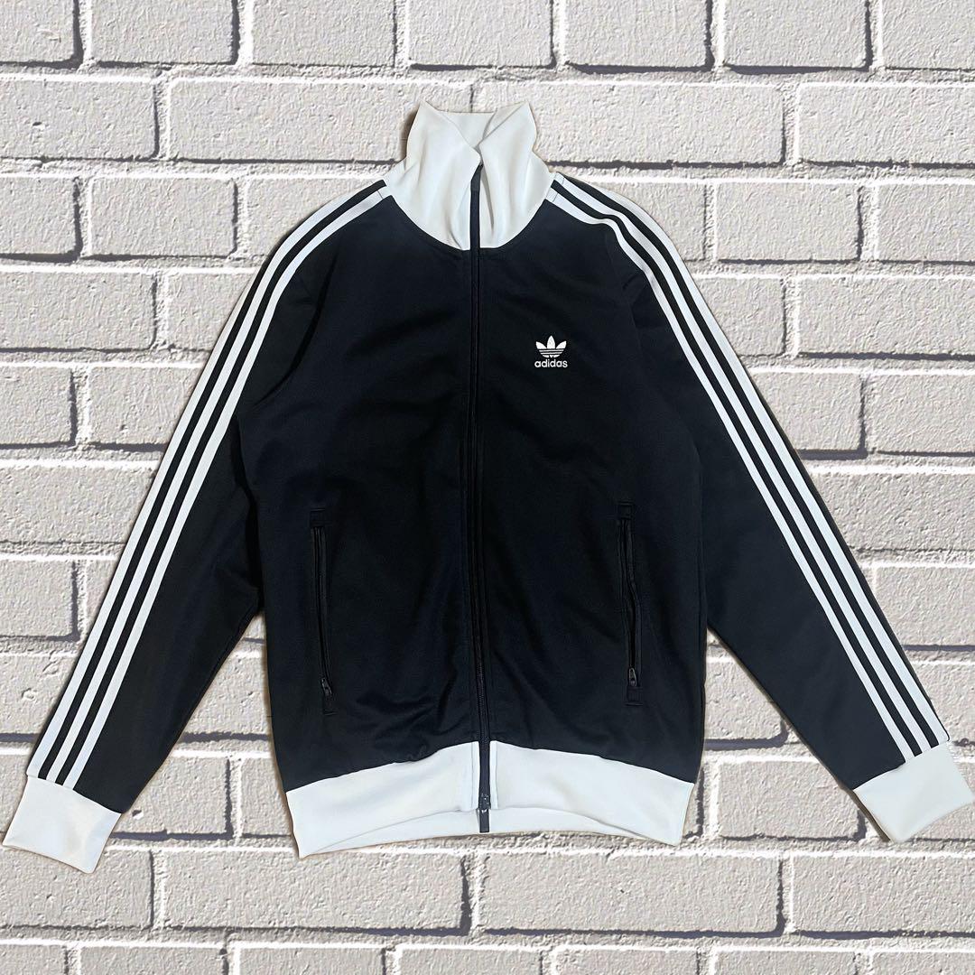【美品】adidas BECKENBAUER トラックトップ M ブラック