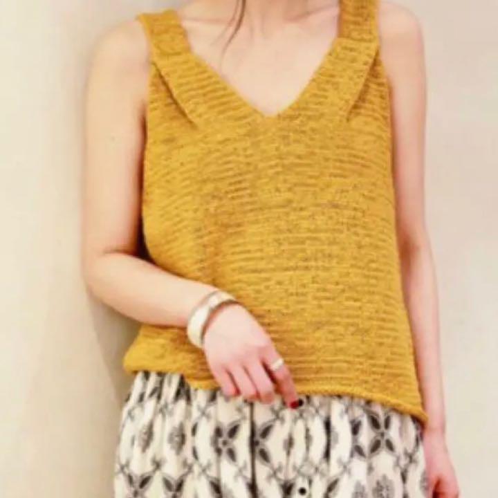 plage 2Way キャミソールニット