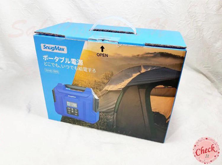 ☆限定SALE☆”新品”《大容量ポータブル電源》SNUGMAX 300S