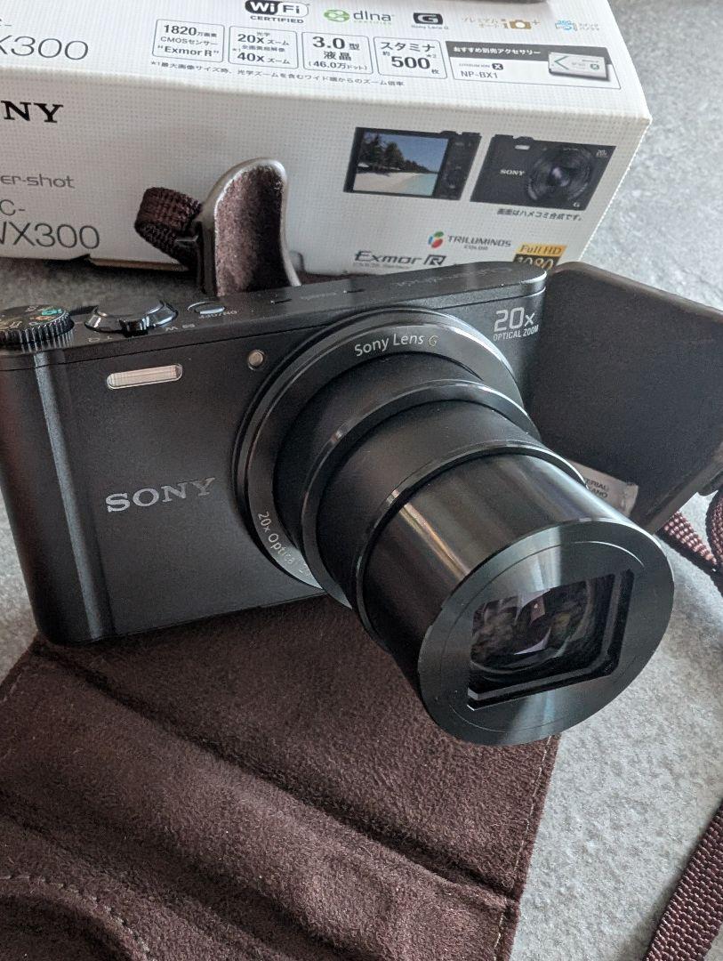 ★美品★SONY Cyber-shot WX300 本体 ブラック