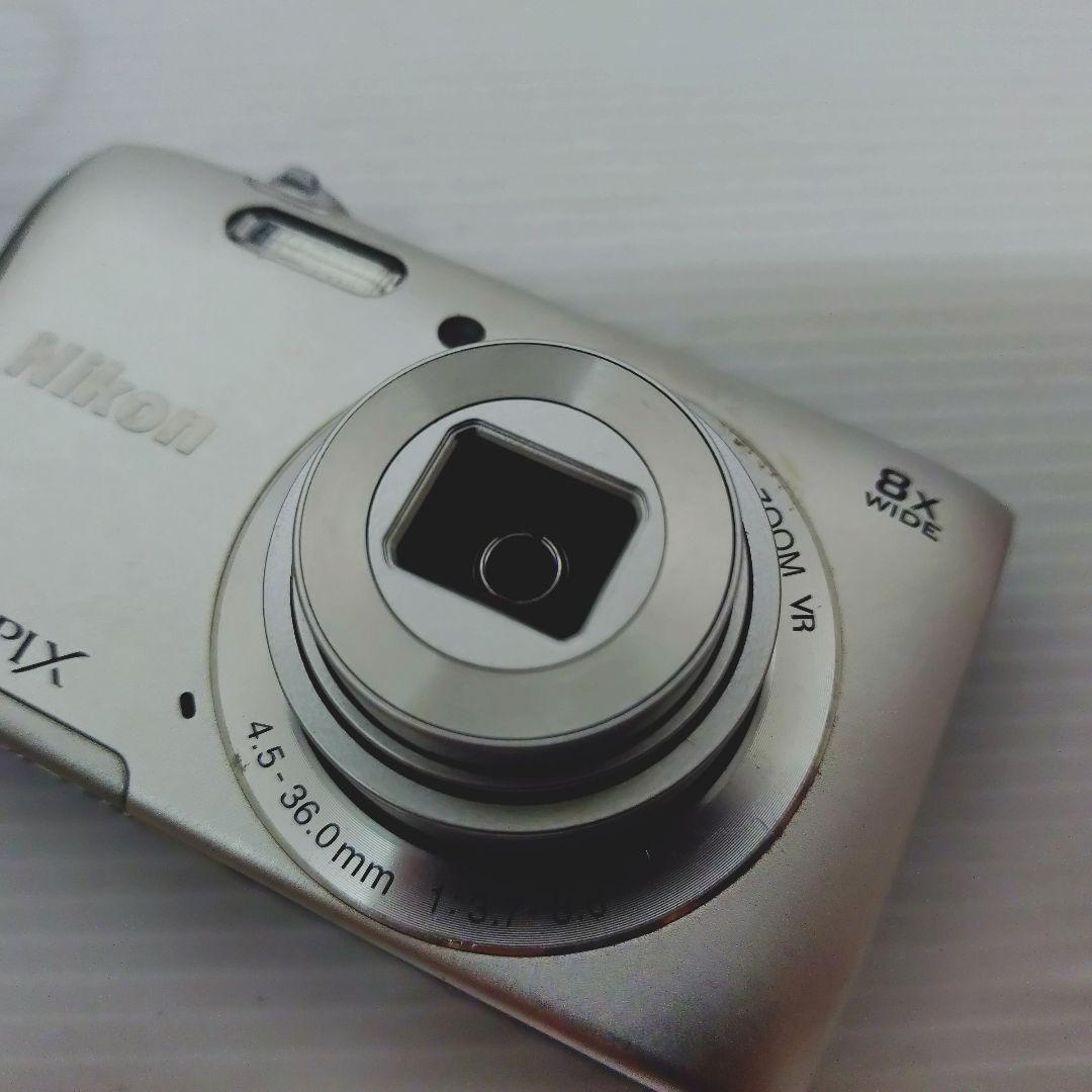 【動作確認ＯＫ】Nikon　COOLPIX S3700 Wi-Fi機能あり