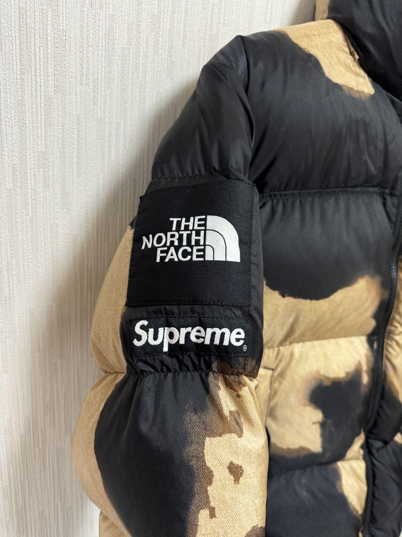 ジャケット・アウター Supreme The North Face Bleached Nuptse