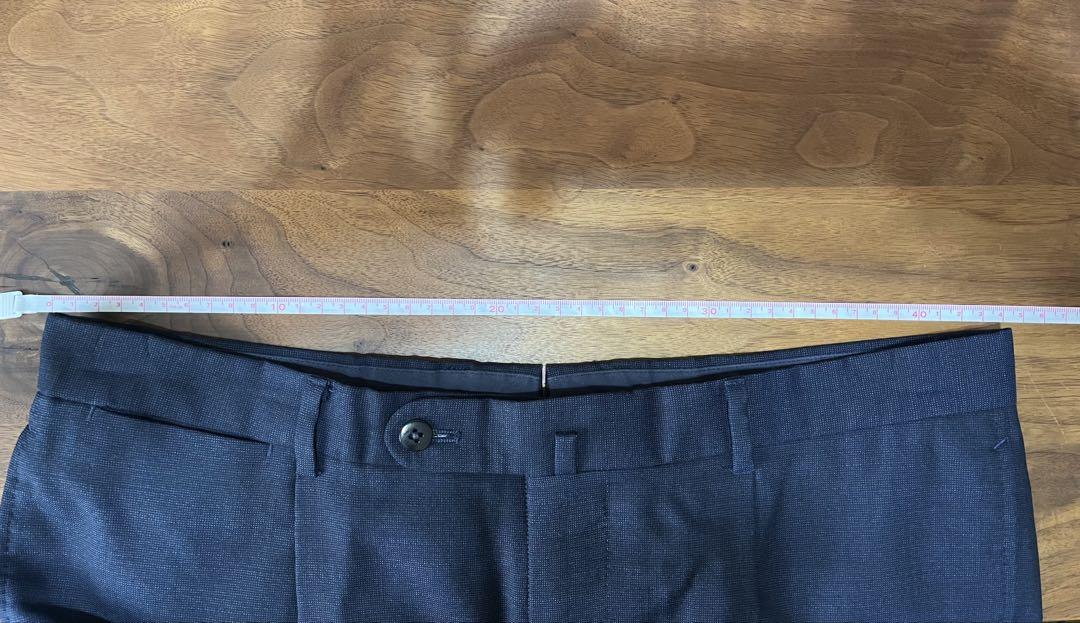 美品 BEAMS F スーツ ネイビー　サイズ48 L相当 ウール100%