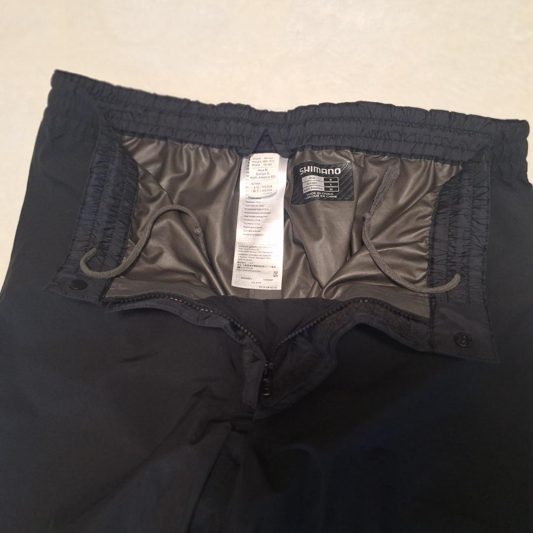 OUTLET SALE- 訳あり品など大放出 値下げ】シマノ ゴアテックス ベーシックスーツのパンツのみ M ウェア