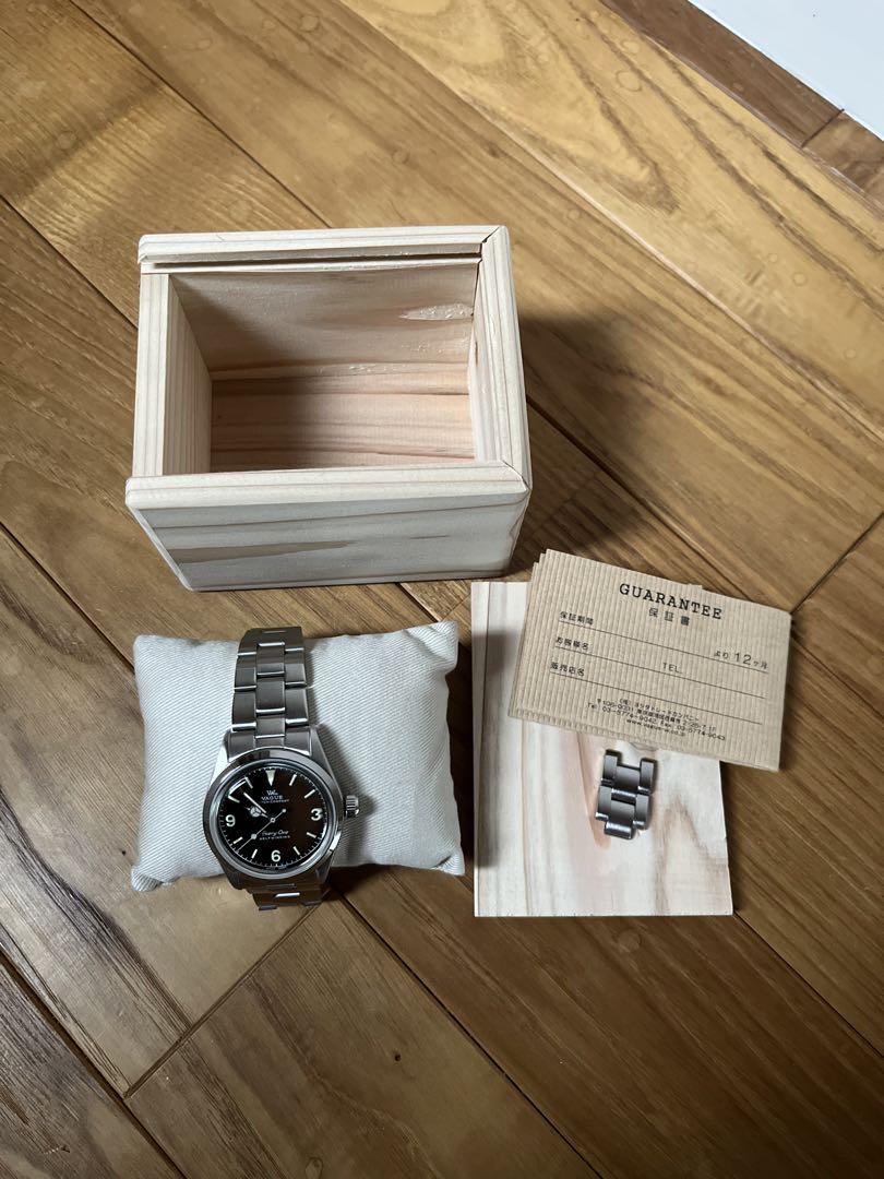 vague watch every-one brown トロピカル　日本製