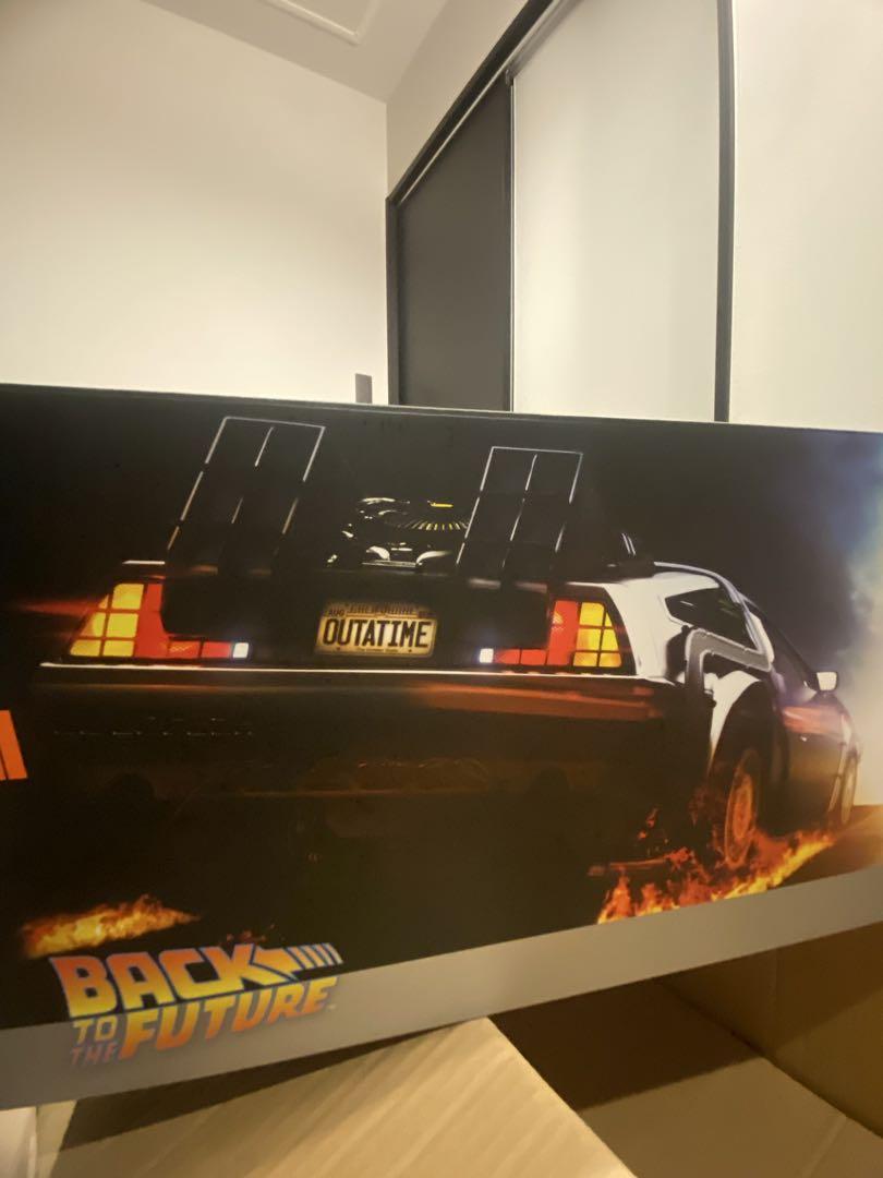 新品未使用送料無料！バック・トゥ・ザ・フューチャー デロリアンPART1.1/6 新品未使用。バック・トゥ・ザ・フューチャー デロリアンPART1 1/6