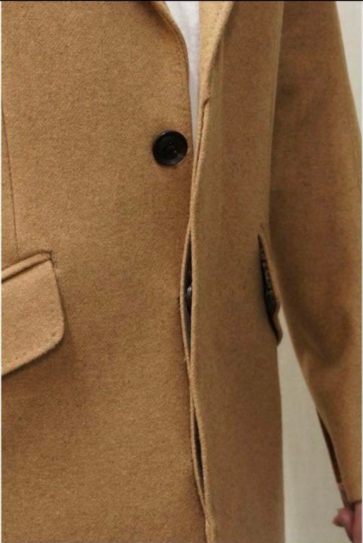 ジュンハシモト junhashimoto 3D チェスターコート ベージュMM junhashimoto KIN-KAAI_COM