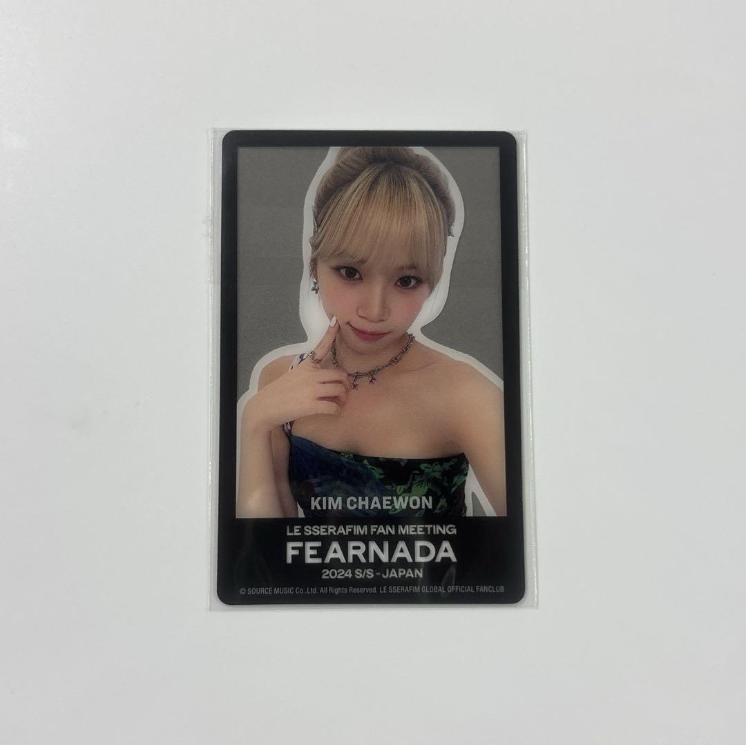 LESSERAFIM チェウォン FEARNADA FC特典 トレカ - メルカリ