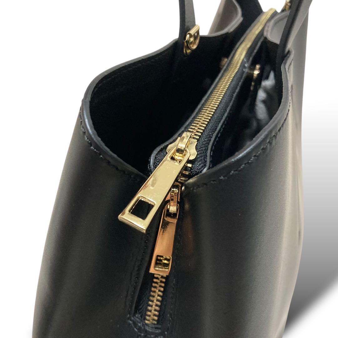 【極美品】マルコビアンチーニ　2way ショルダーバッグ　トート　オールレザー