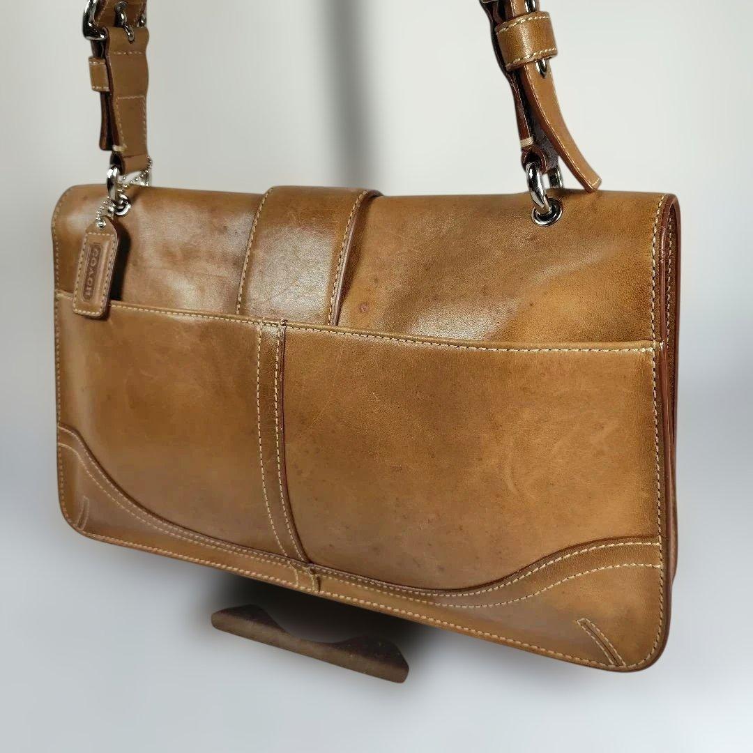 Coach 美品コーチ ソーホー ワンショルダー レザー 9741 ブラウン Coach 美品コーチ ソーホー ワンショルダー レザー 9741 ブラウン
