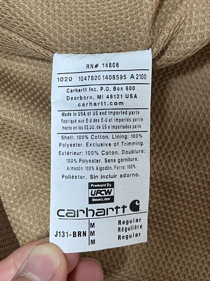 [中古]Carhartt J131-BRN ブラウン ジャケット M