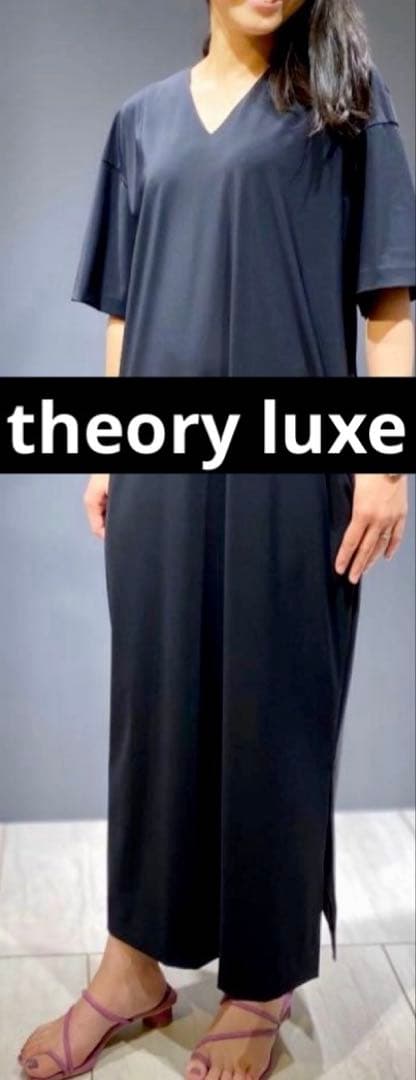 theory luxeSELINA EURO SENSITIVEロングワンピース
