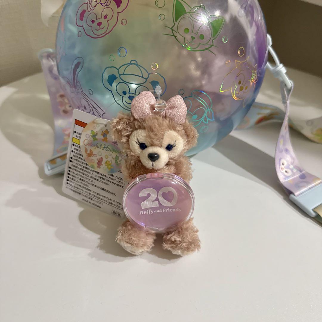 ダッフィー20周年 カラフルハピネス シェリーメイ ぬいぐるみ