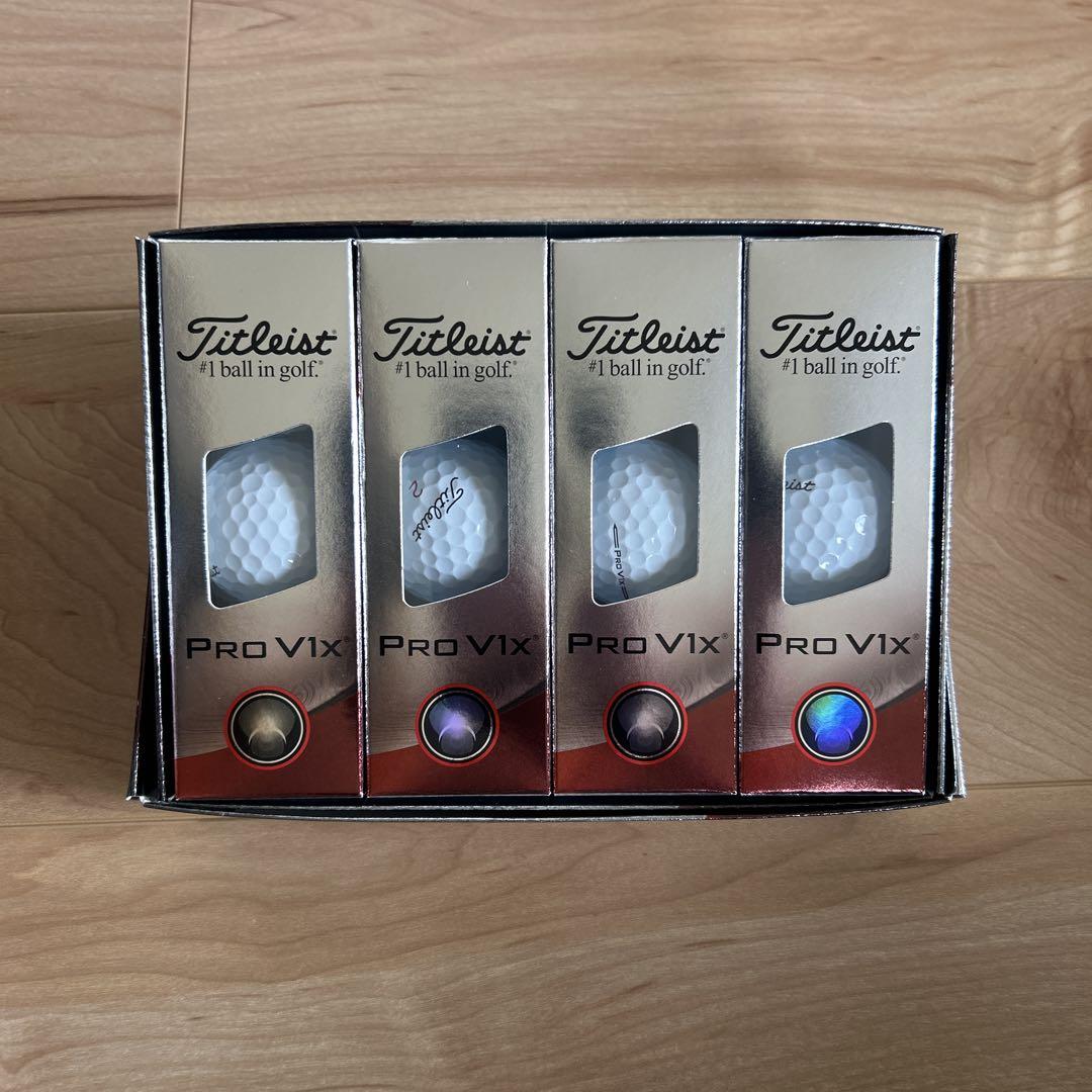 【新品】Titleist PRO V1X 1ダース