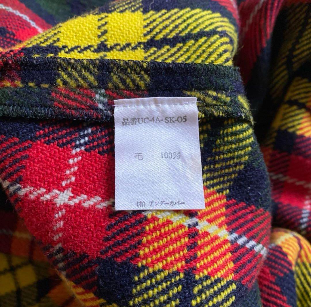 UNDERCOVER タータンチェックキルトスカート 初期 90's サイズF UNDERCOVER タータンチェックキルトスカート 初期 90's サイズF