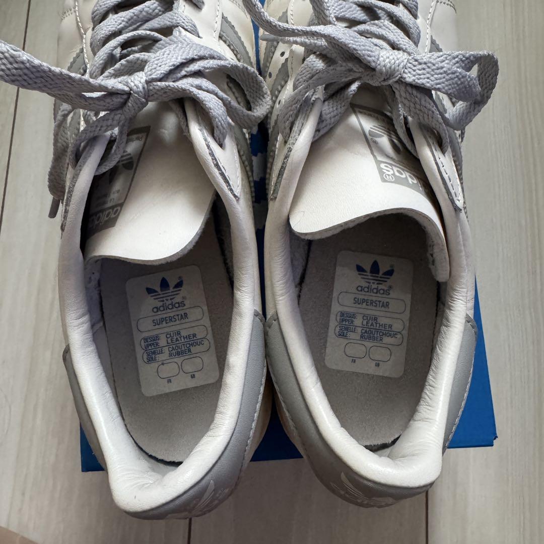 adidas SUPERSTAR 82 ホワイト/グレー