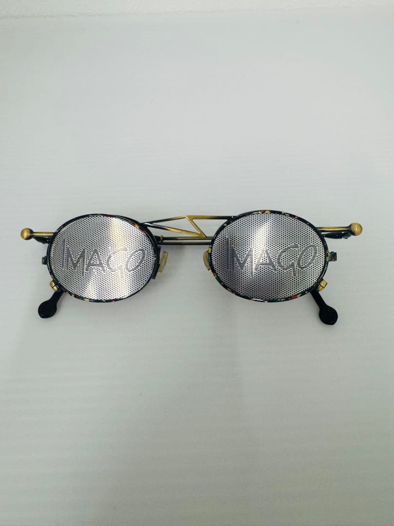 【希少美品】IMAGOイマーゴ　ドイツ製ヴィンテージ サングラス パープルレンズ