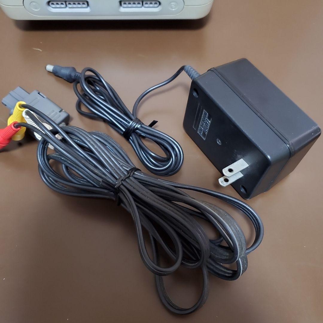 任天堂 スーパーファミコン SFC 本体 任天堂純正 ケーブル