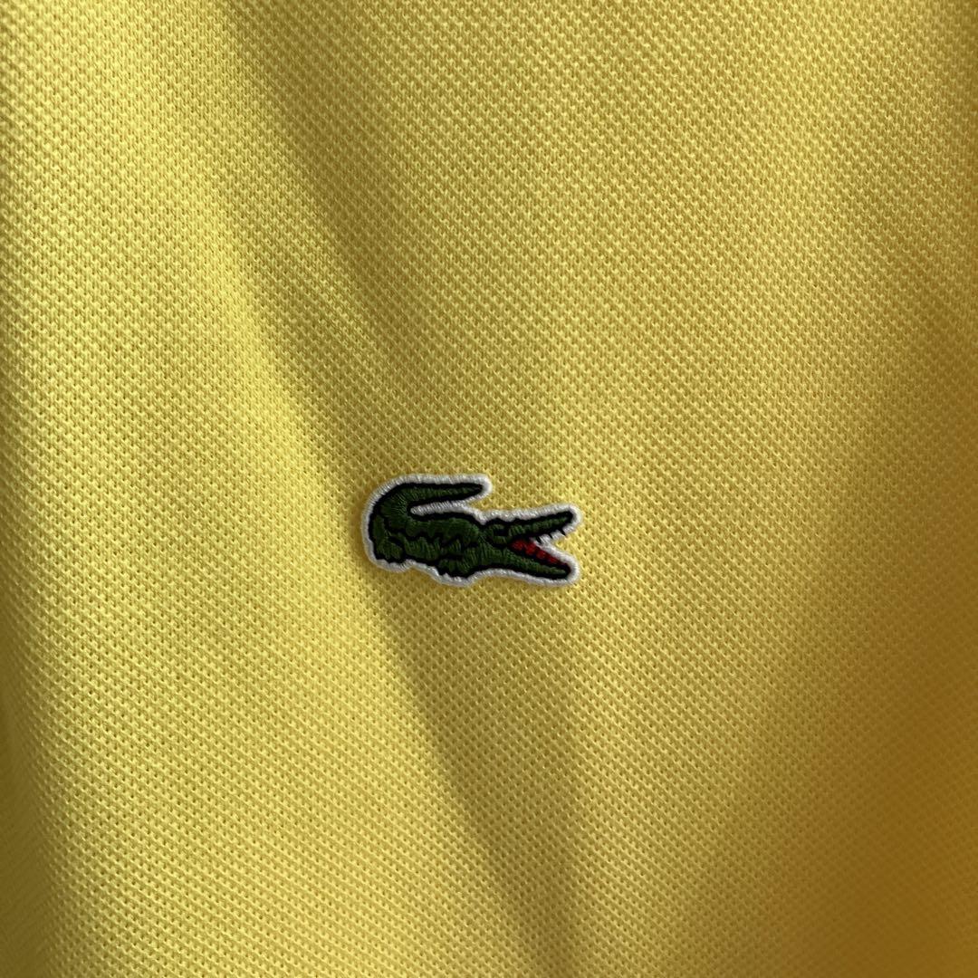 新品 LACOSTE CLASSIC FIT L1212 ポロシャツ イエロー