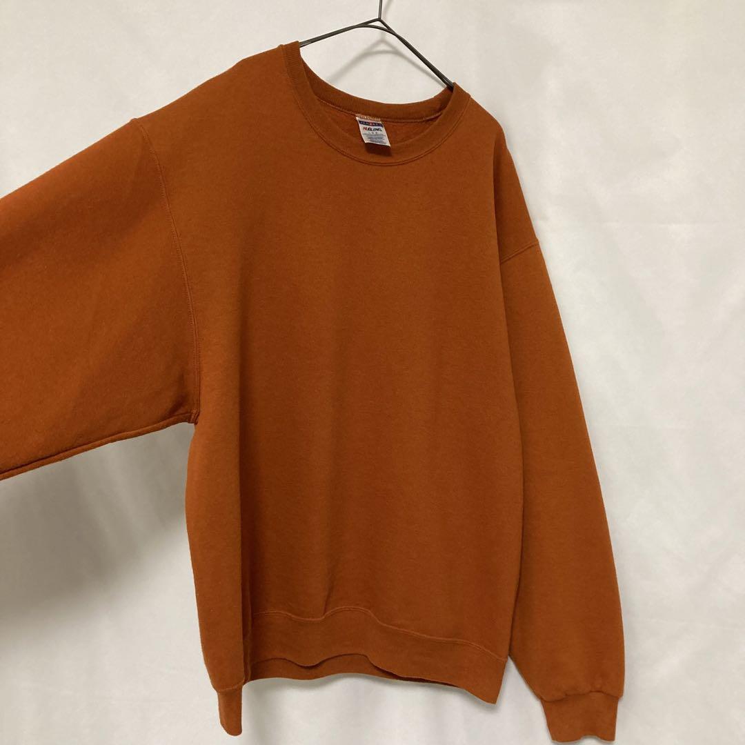 古着 90s 00s JERZEES スウェット オレンジ L ビンテージ