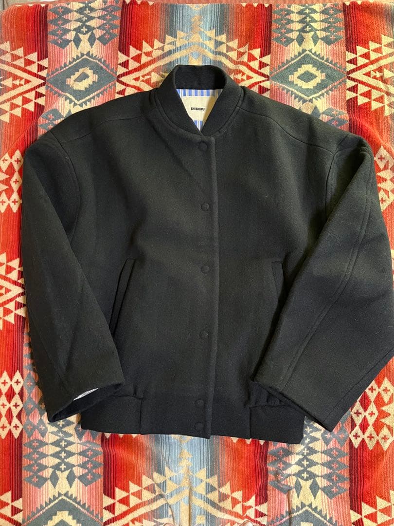 THE SHISHIKUI シシクイ WOOL JAK ネイビー THE SHISHIKUI シシクイ WOOL JAK ネイビー