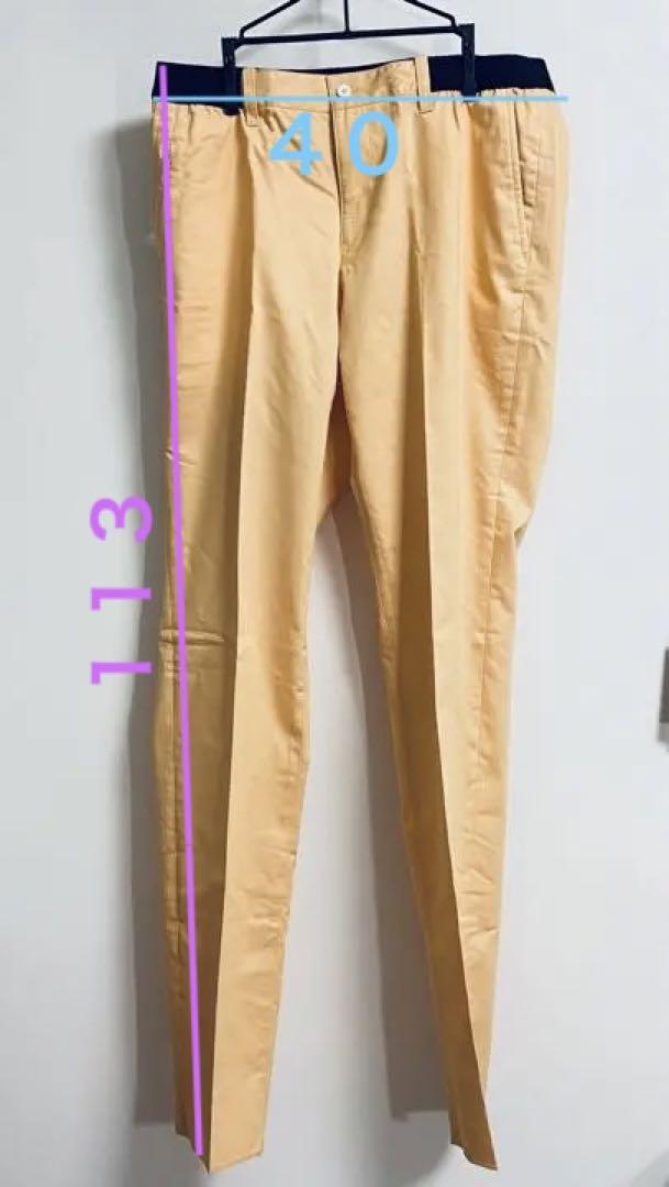 バーゲンで BEAMS yellow サイズ48 ゴルフパンツ メンズウェア