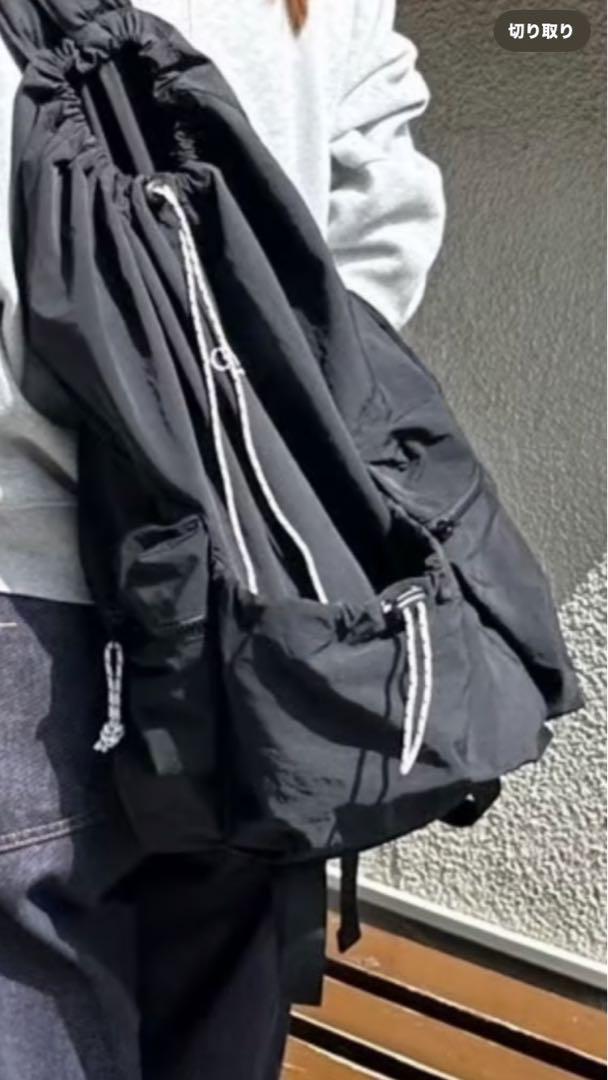 Kaoyorinakami 2way nylon bag ナイロンバッグ　新品