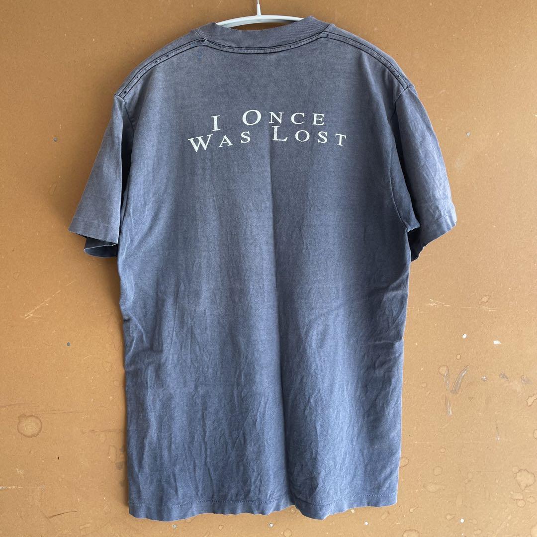 超希少鬼フェードキリストバックプリントAmazing Grace Tシャツ