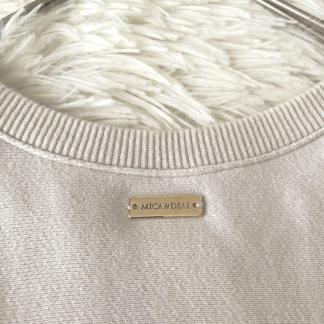 割引済み✨MICA&DEAL Americana ロゴ　スウェットオーバーサイズ