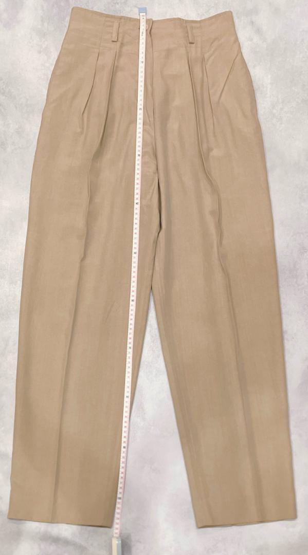Max Mara Weekend リネンワイドパンツ　綺麗目４０　センタープレス