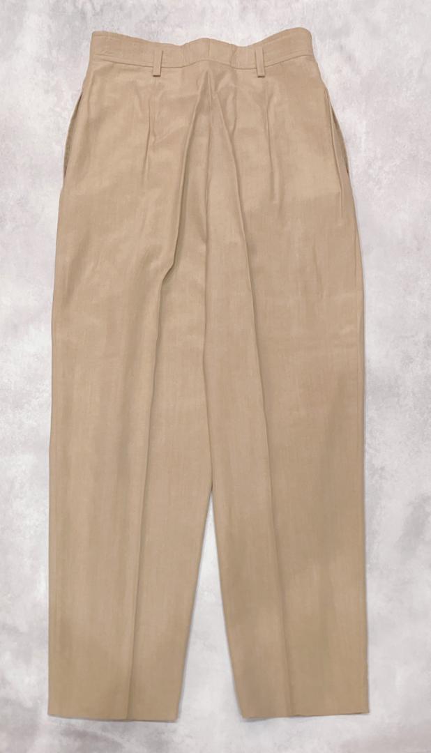 Max Mara Weekend リネンワイドパンツ　綺麗目４０　センタープレス
