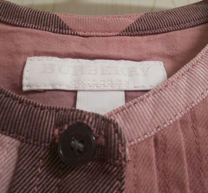 BURBERRY CHILDREN バーバリー ワンピース キッズ 104cm