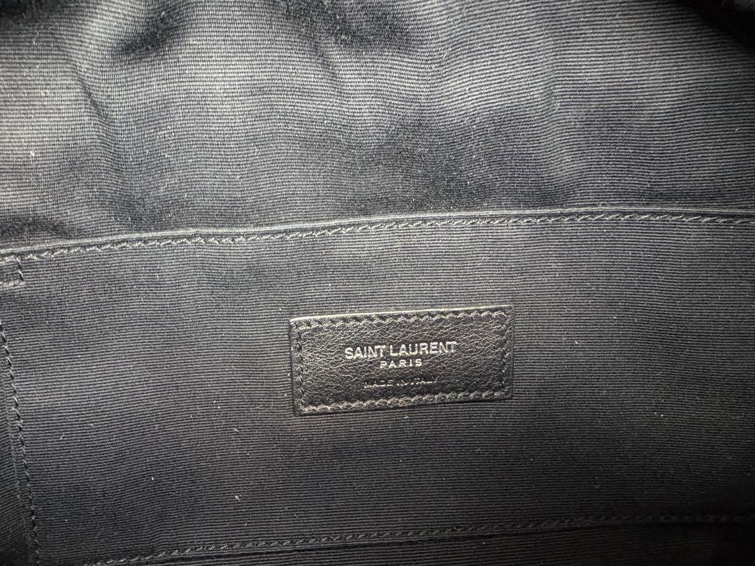 匿名様用　SAINT LAURENT サンローラン ロゴ レザーボディバッグ