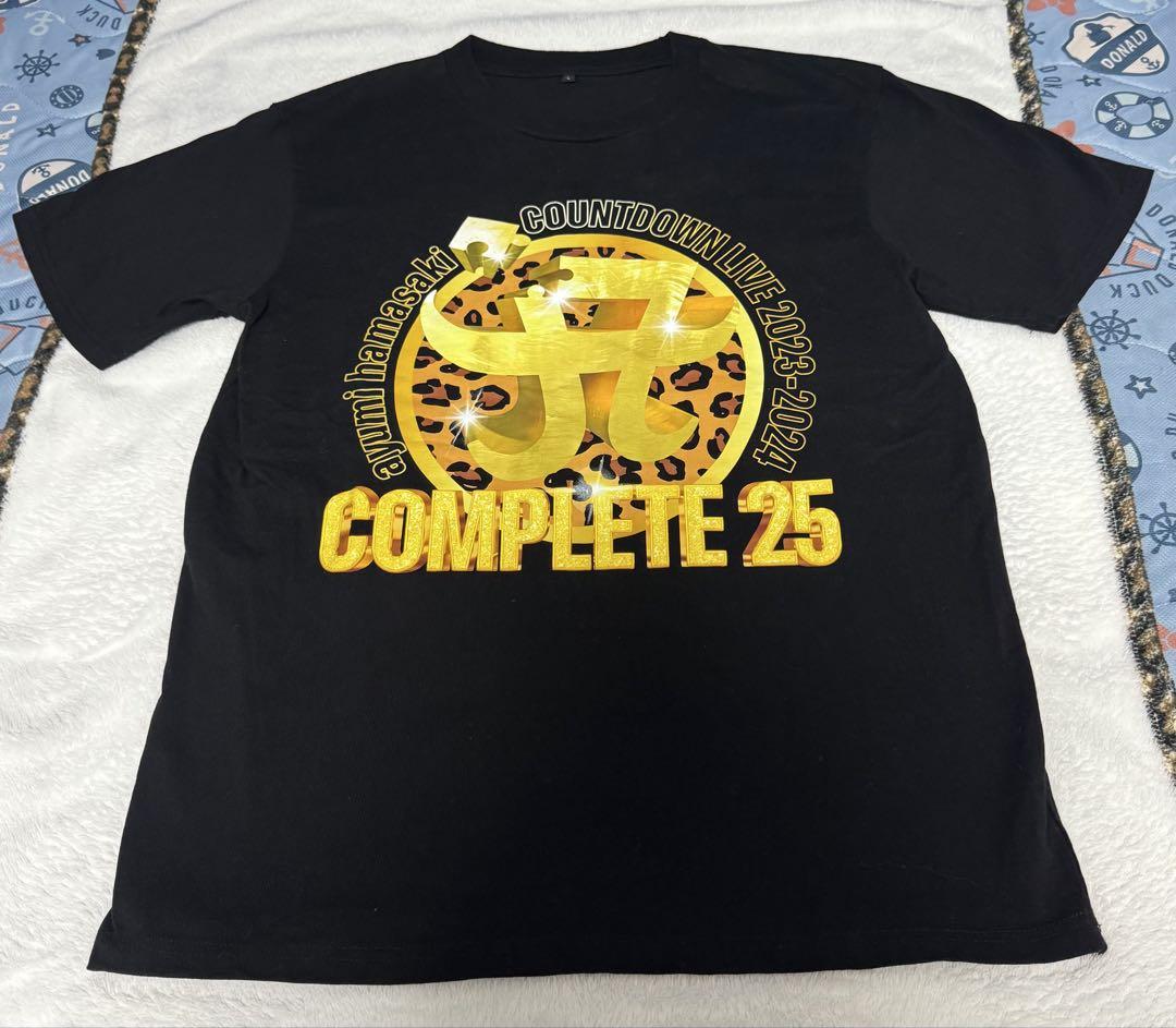 浜崎あゆみ Tシャツ XLサイズ カウントダウン2023-2024 浜崎あゆみ カウントダウン ライブ2023-2024A Tシャツ Lサイズ