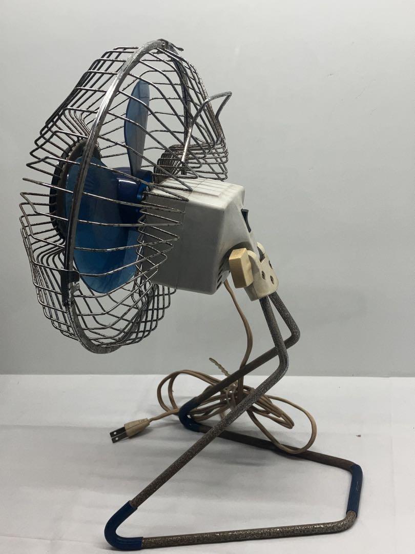 B0304）日栄電気産業　レトロ卓上扇風機 最 安値生活家電・空調 - B0304）日栄電気産業 レトロ卓上扇風機