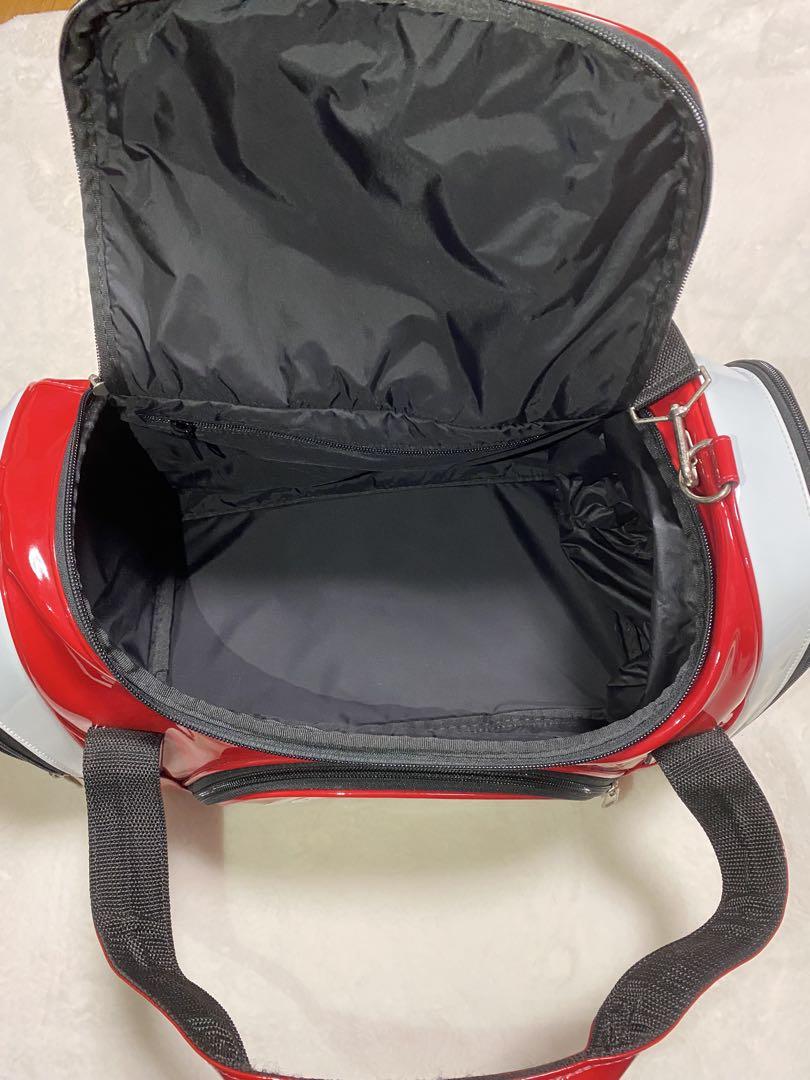 新品　コカコーラ　ゴルフ　シューズ　エナメル　バッグ