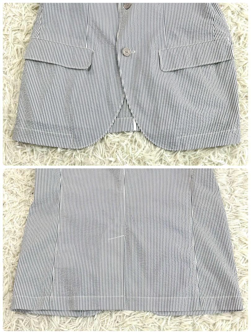 【美品】 LACOSTE テーラードジャケット シアサッカー 50