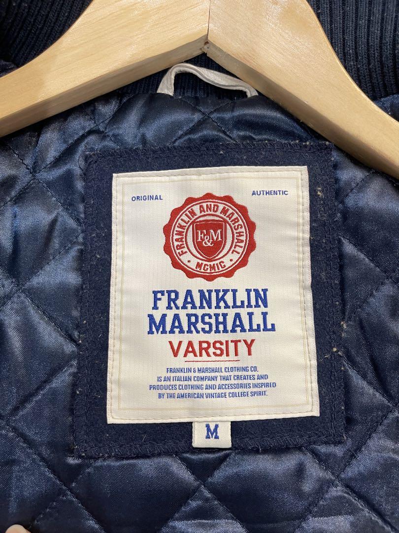 FRANKLIN MARSHALL スタジャン M ネイビー