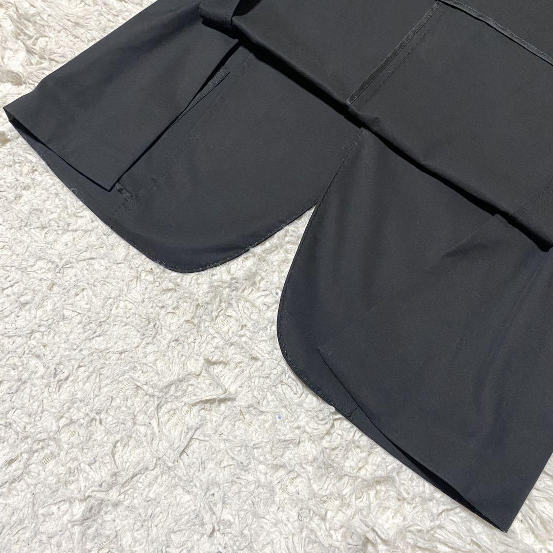 良品✨Burberry スーツ スリーピース 黒 S ストレッチ ノバチェック