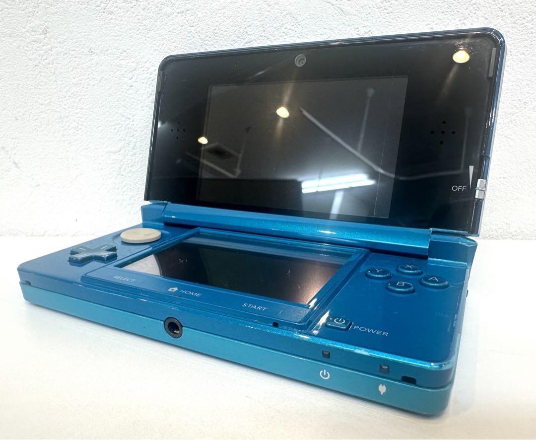 【現状品】Nintendo 3DSアクアブルーニンテンドー3DS/2DS