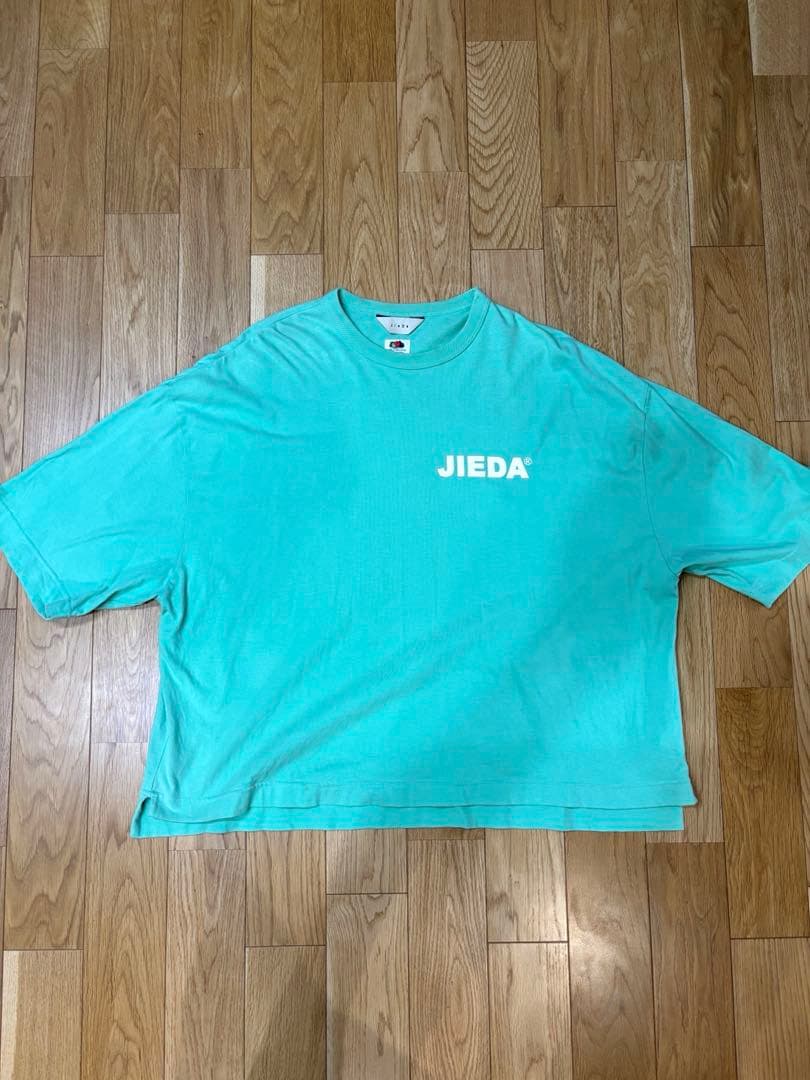 レア JIEDA STAFF BIG T-SHIRT ライトグリーン