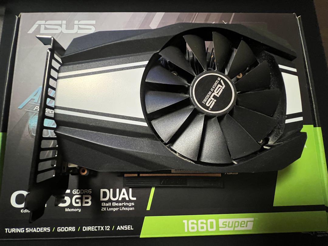 グラフィックボード・グラボ・ビデオカード ASUS Geforce GTX 1660 Super 6GB